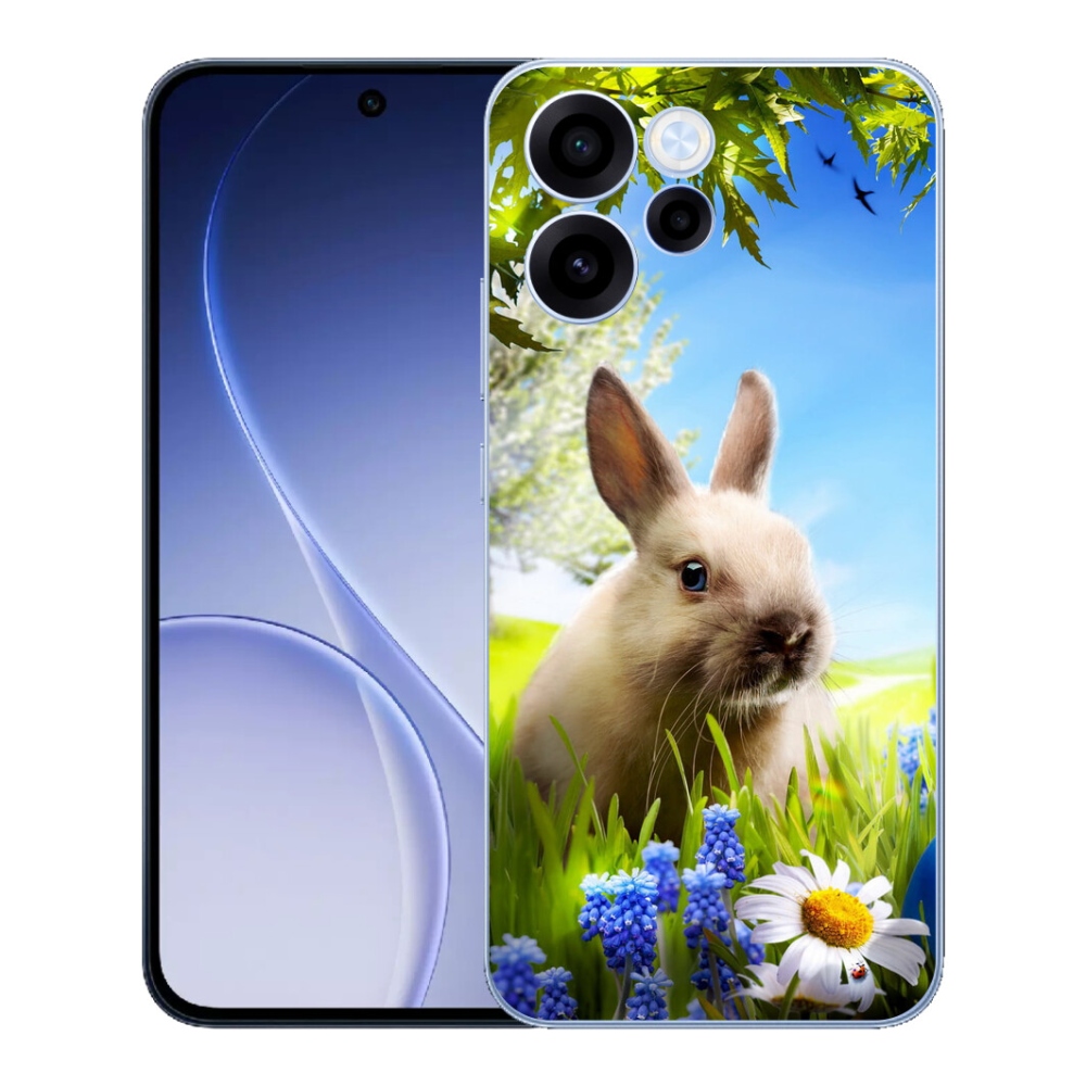 Gélový kryt mmCase na Oppo Reno 15 FS 5G - zajačik