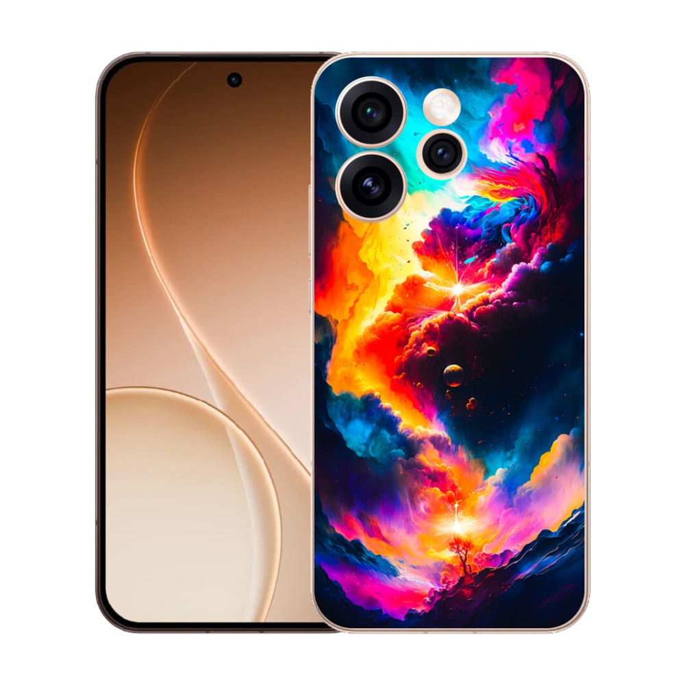 Gélový kryt mmCase na Oppo Reno 15 Pro 5G - abstraktný motív