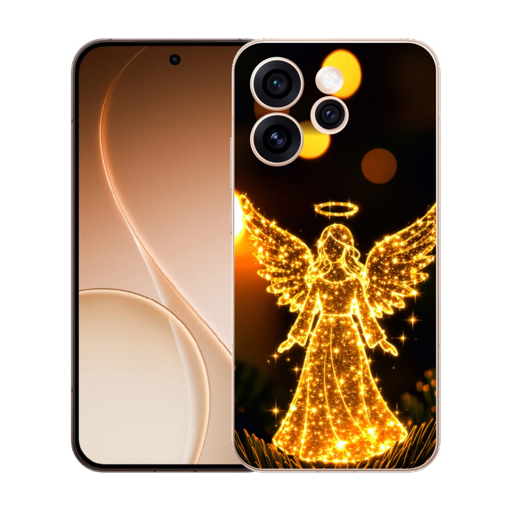 Gélový kryt mmCase na Oppo Reno 15 Pro 5G - anjel