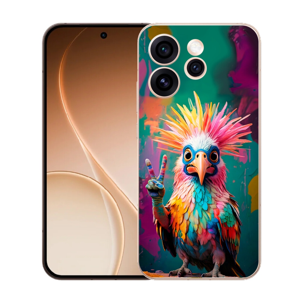 Gélový kryt mmCase na Oppo Reno 15 Pro 5G - farebný rebel