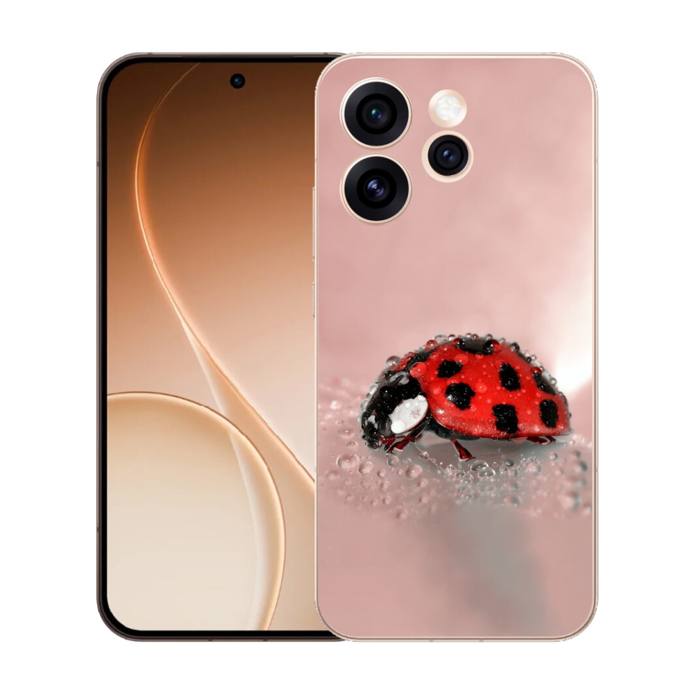 Gélový kryt mmCase na Oppo Reno 15 Pro 5G - lienka