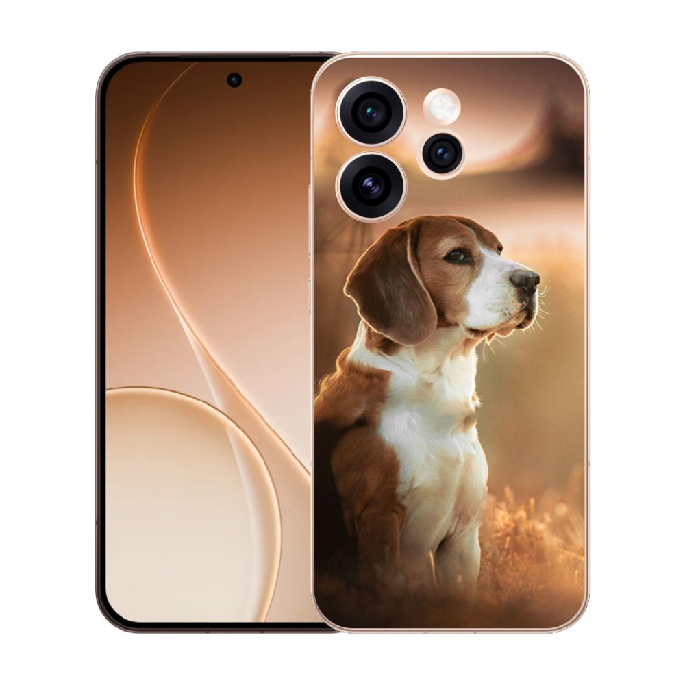 Gélový kryt mmCase na Oppo Reno 15 Pro 5G - bígl