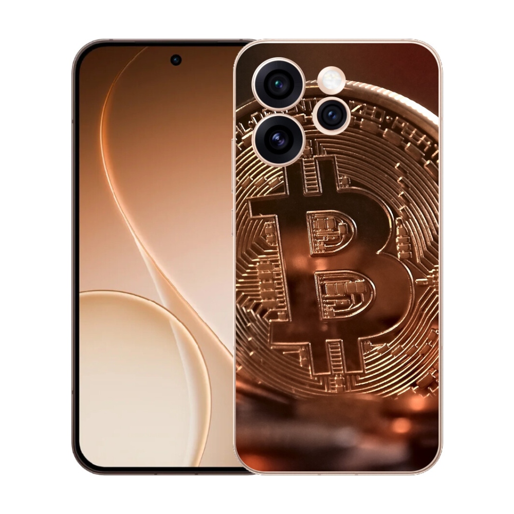 Gélový kryt mmCase na Oppo Reno 15 Pro 5G - bitcoin