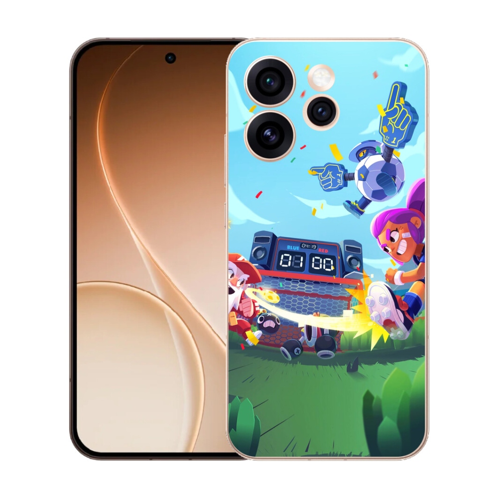 Gélový kryt mmCase na Oppo Reno 15 Pro 5G - brawl stars 1