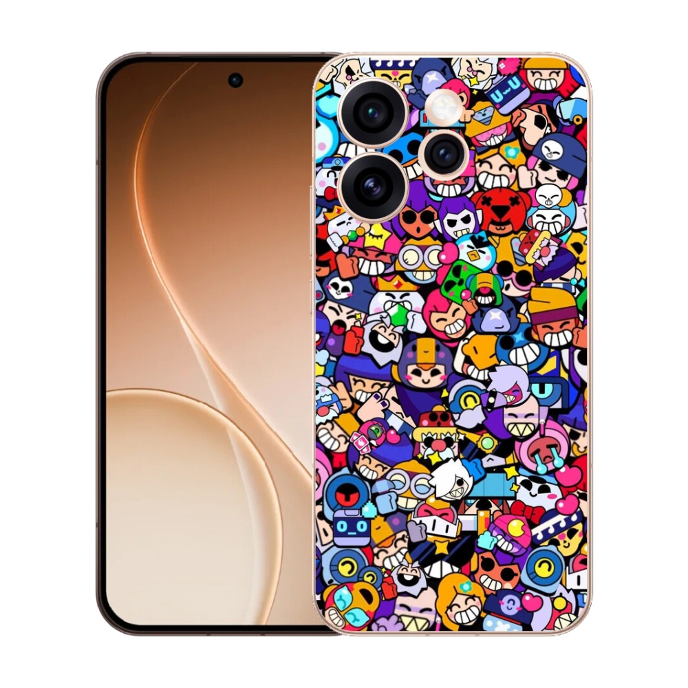 Gélový kryt mmCase na Oppo Reno 15 Pro 5G - brawl stars 2