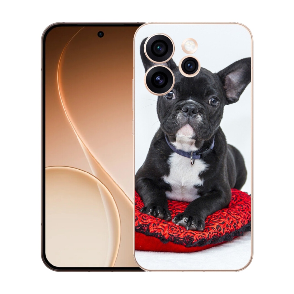 Gélový kryt mmCase na Oppo Reno 15 Pro 5G - buldog