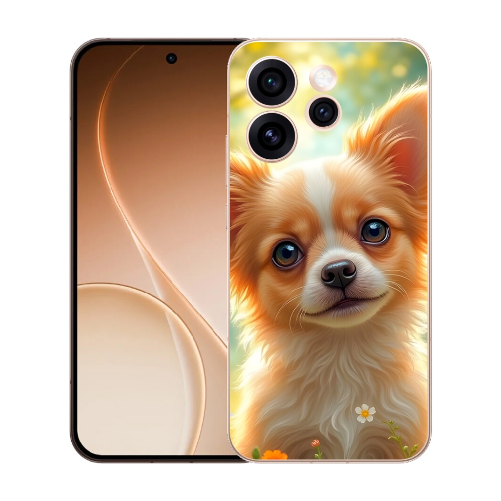 Gélový kryt mmCase na Oppo Reno 15 Pro 5G - čivava 5