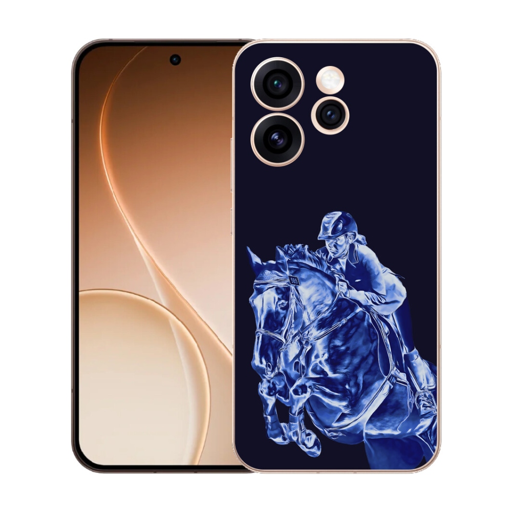 Gélový kryt mmCase na Oppo Reno 15 Pro 5G - dostihový kôň