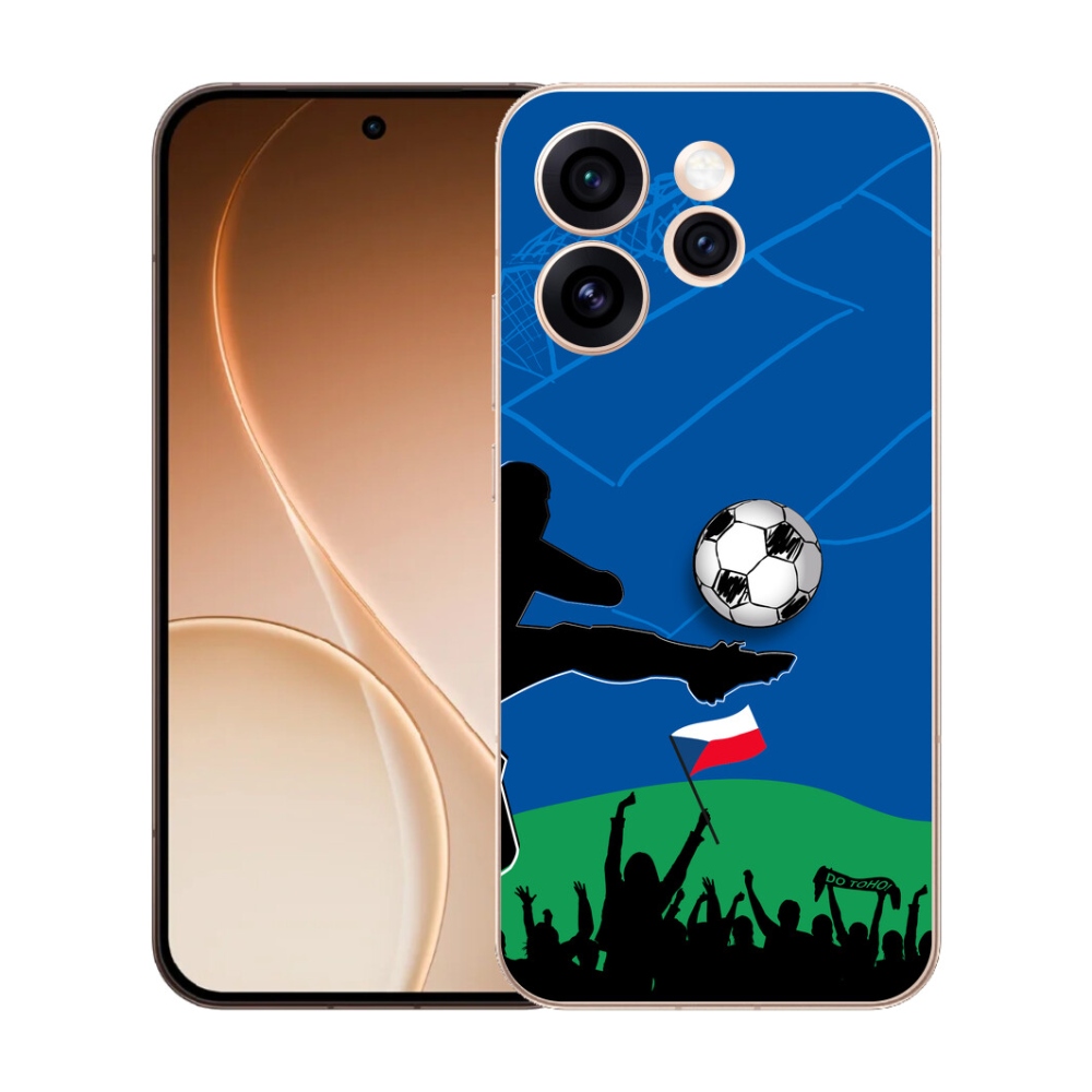 Gélový kryt mmCase na Oppo Reno 15 Pro 5G - fanúšikovia futbalu