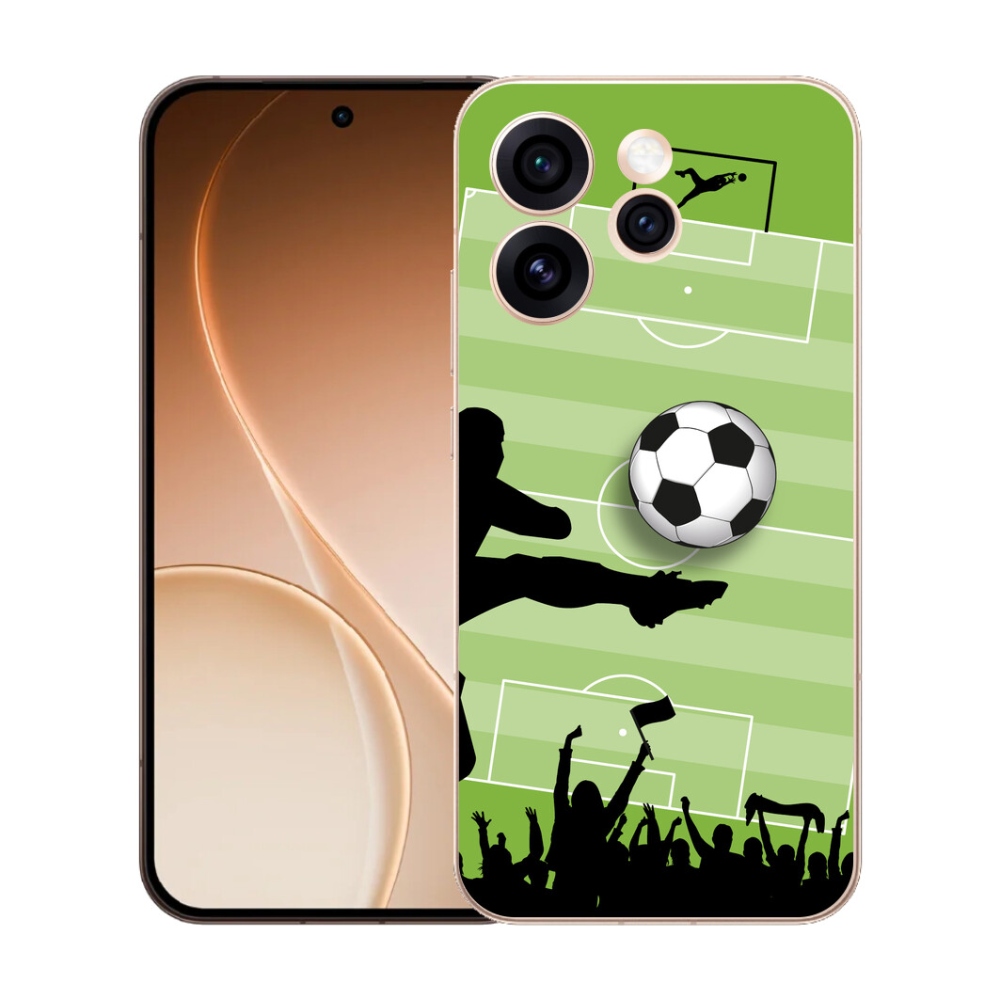 Gélový kryt mmCase na Oppo Reno 15 Pro 5G - futbal 3