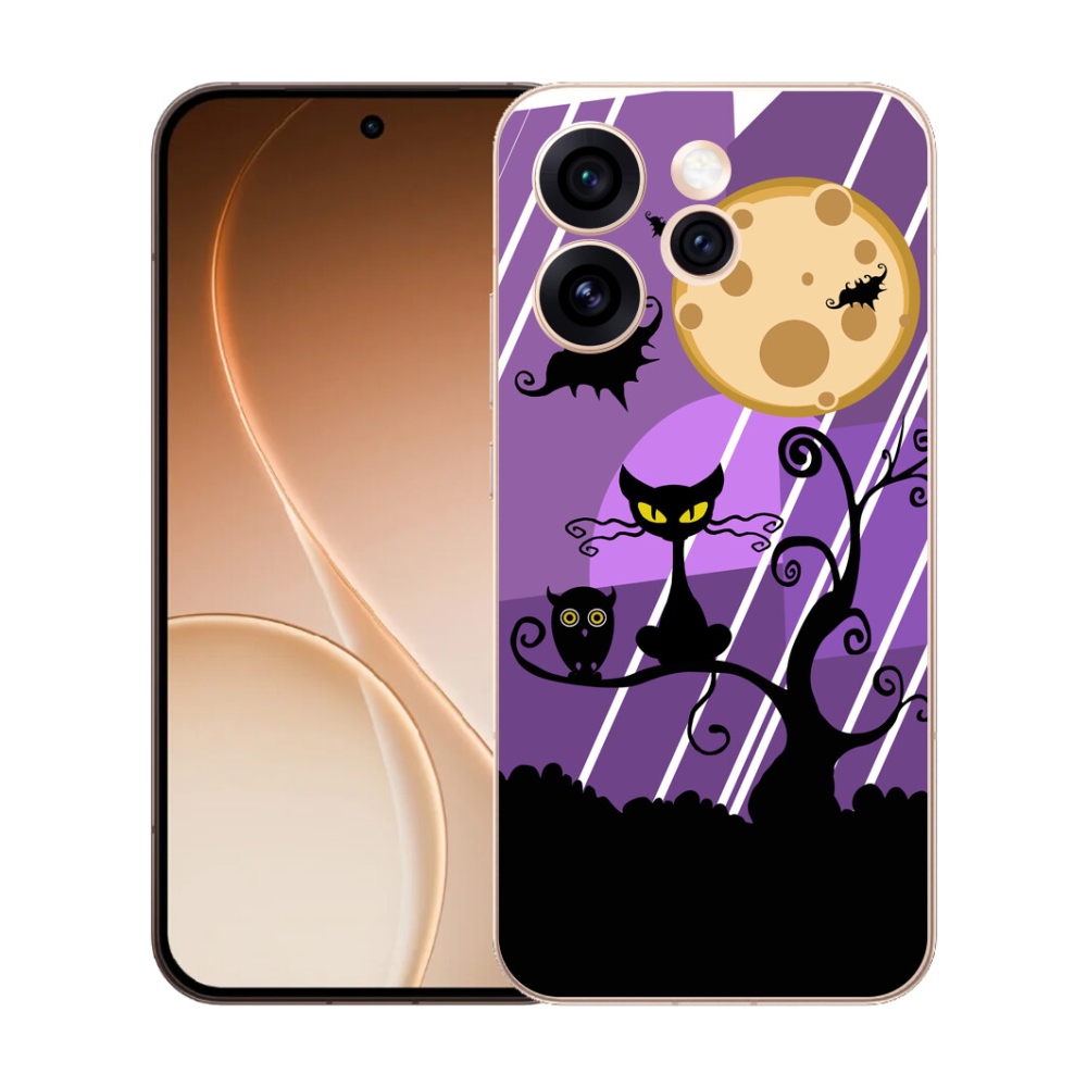 Gélový kryt mmCase na Oppo Reno 15 Pro 5G - halloween