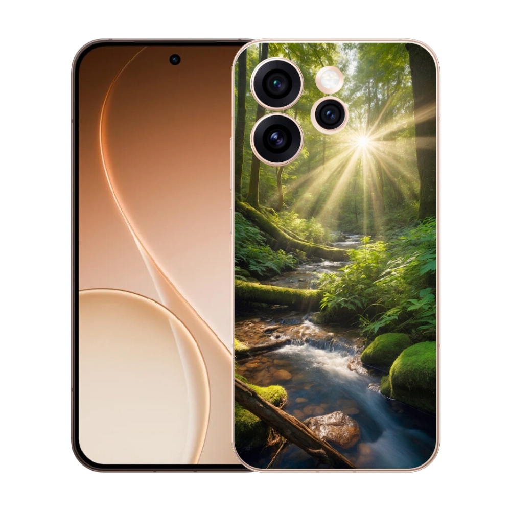Gélový kryt mmCase na Oppo Reno 15 Pro 5G - hlbina lesa