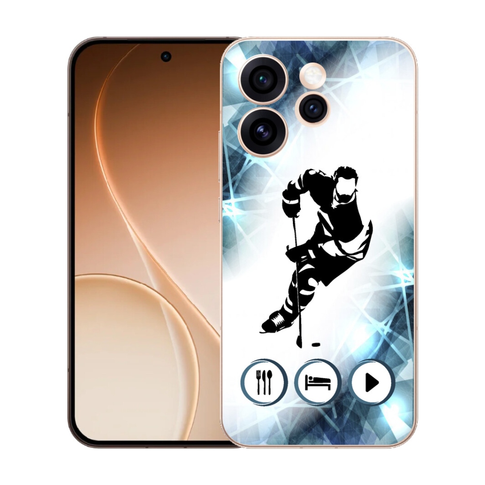 Gélový kryt mmCase na Oppo Reno 15 Pro 5G - hokej 1