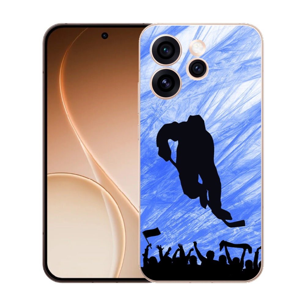 Gélový kryt mmCase na Oppo Reno 15 Pro 5G - hokejový hráč
