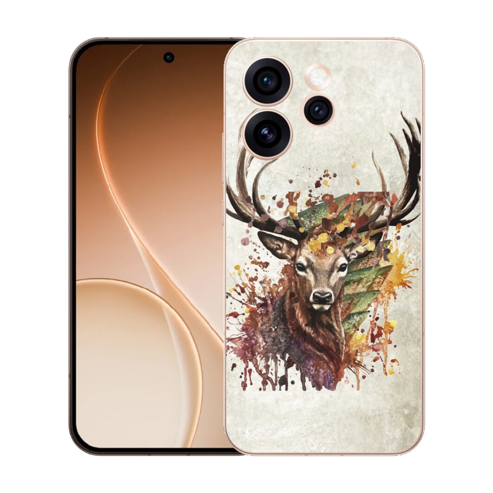 Gélový kryt mmCase na Oppo Reno 15 Pro 5G - jeleň 1