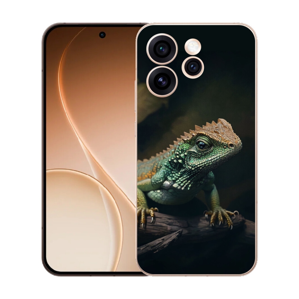 Gélový kryt mmCase na Oppo Reno 15 Pro 5G - jašter