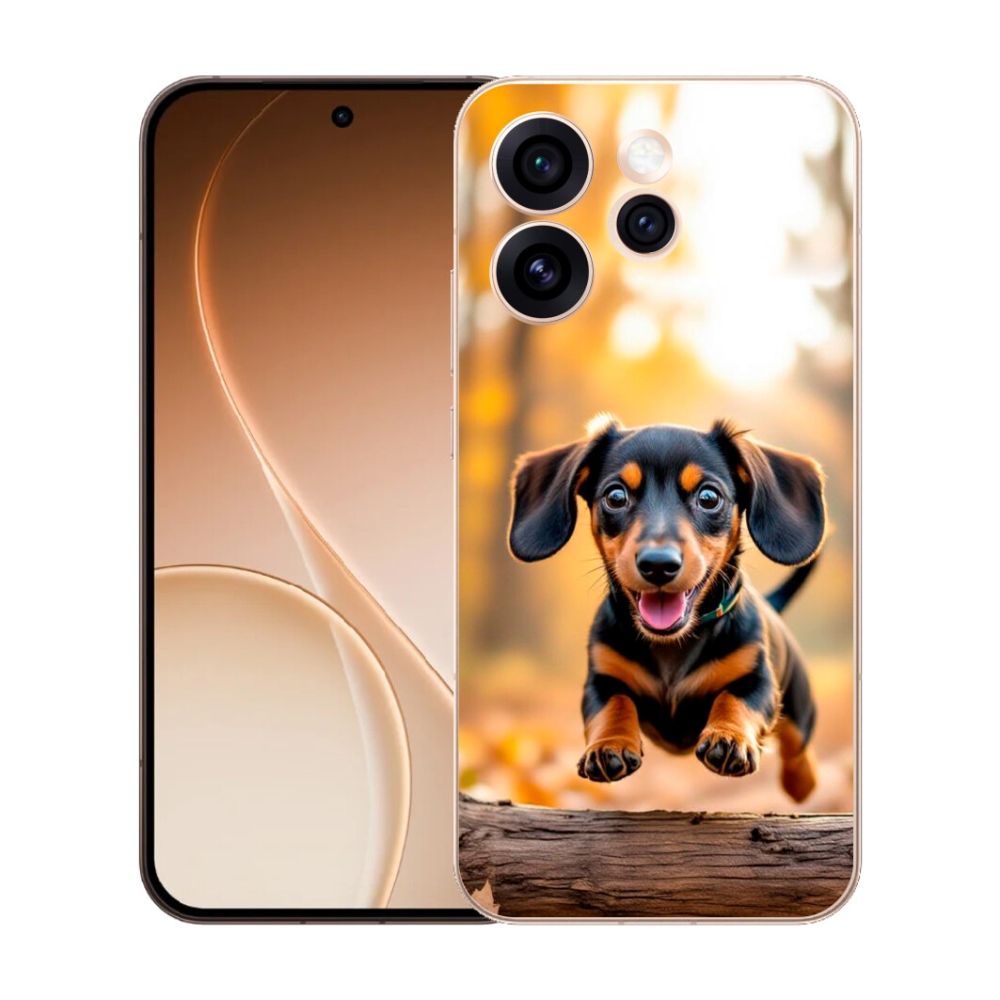 Gélový kryt mmCase na Oppo Reno 15 Pro 5G - jazvečík 2