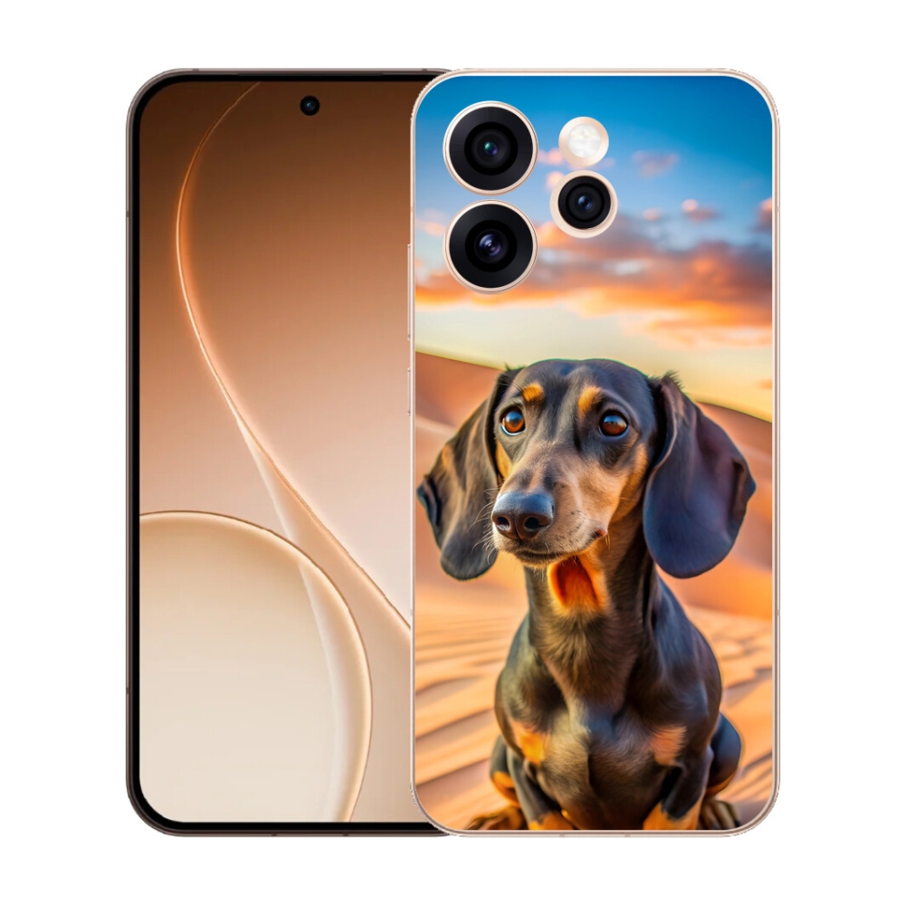 Gélový kryt mmCase na Oppo Reno 15 Pro 5G - jazvečík 3