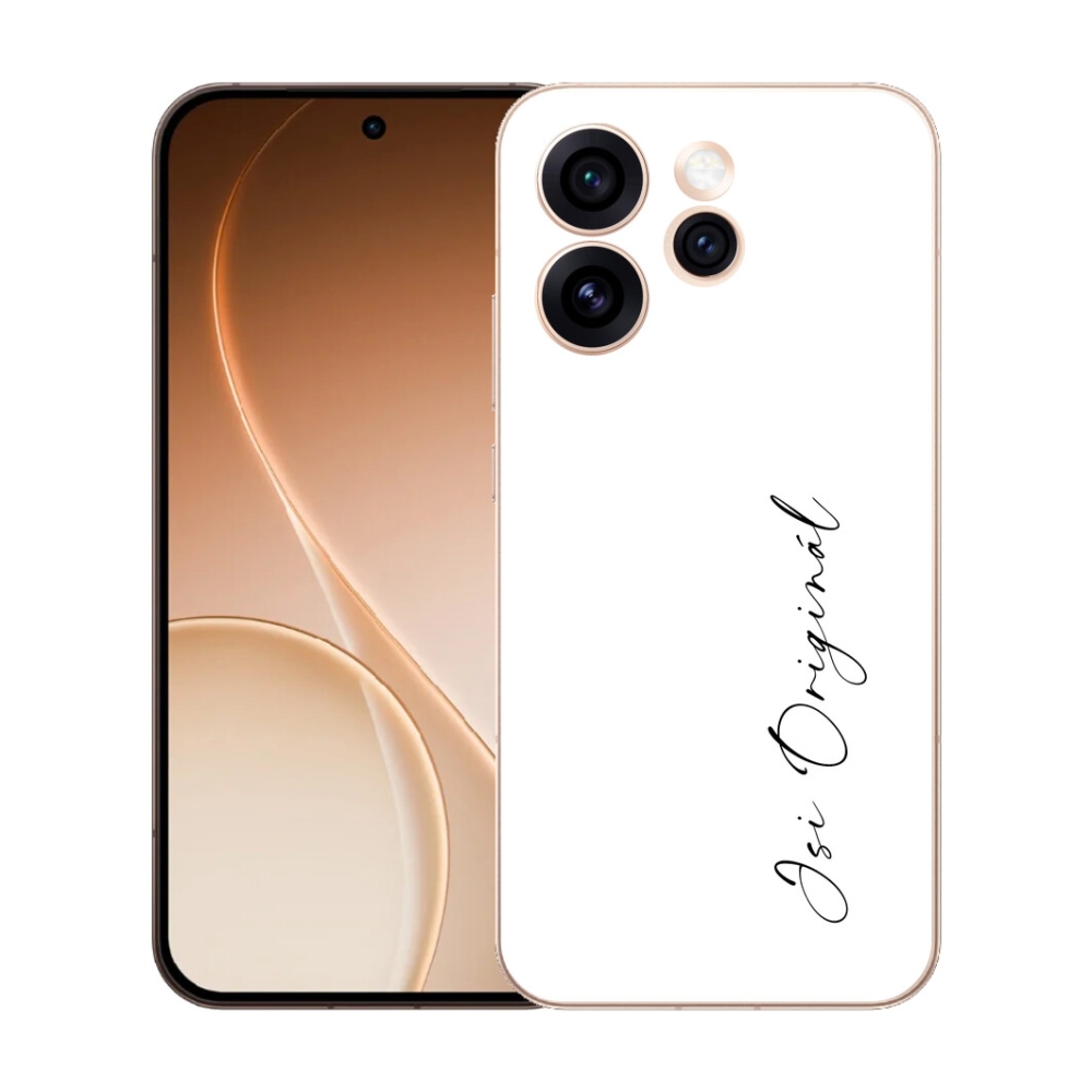 Gélový kryt mmCase na Oppo Reno 15 Pro 5G - si originál biele pozadie