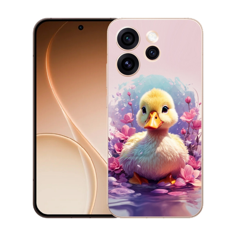 Gélový kryt mmCase na Oppo Reno 15 Pro 5G - kačička