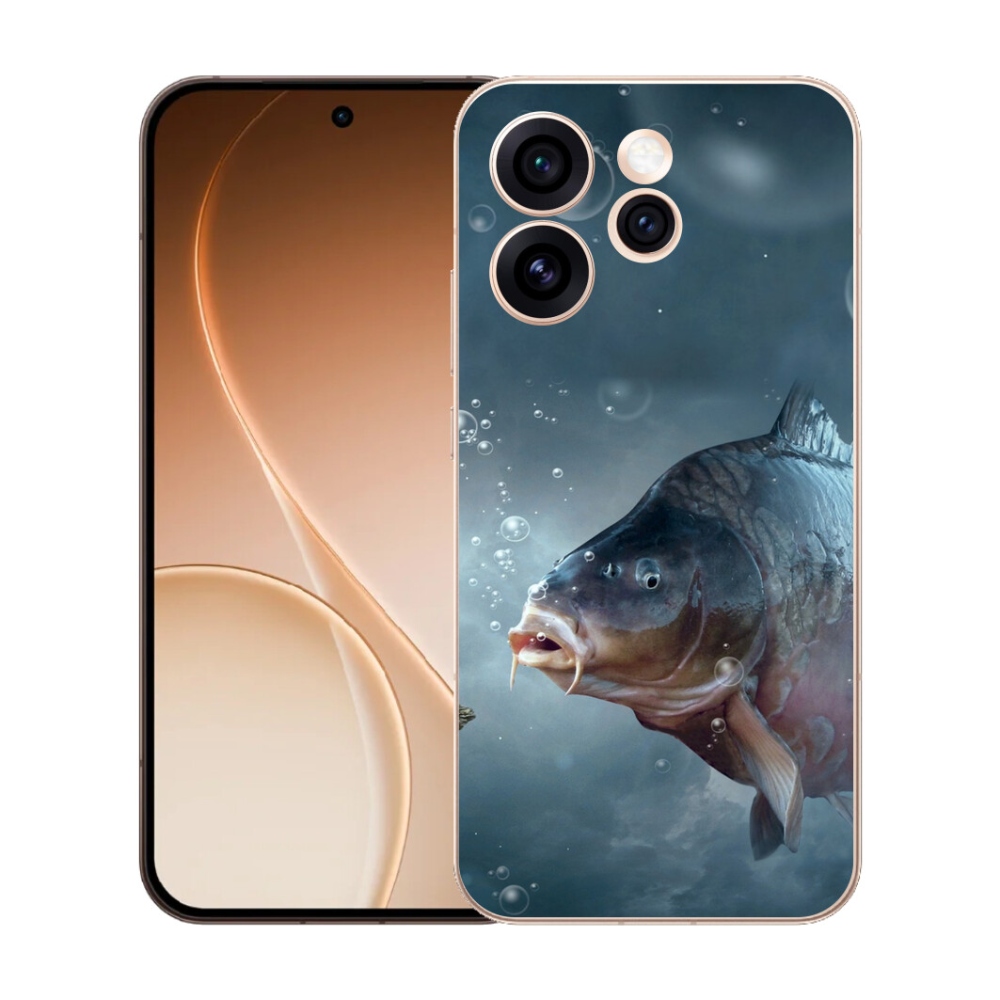 Gélový kryt mmCase na Oppo Reno 15 Pro 5G - kapor a bublinky