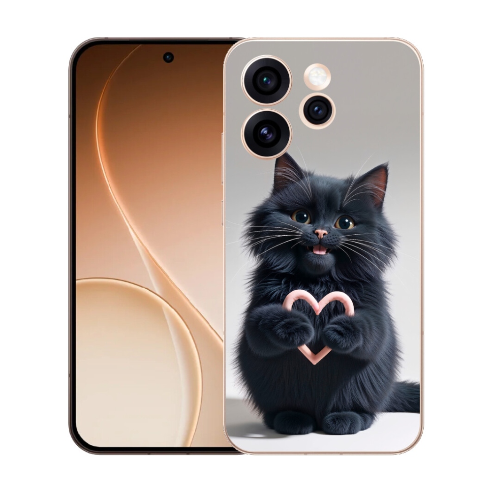 Gélový kryt mmCase na Oppo Reno 15 Pro 5G - mačacia láska 3