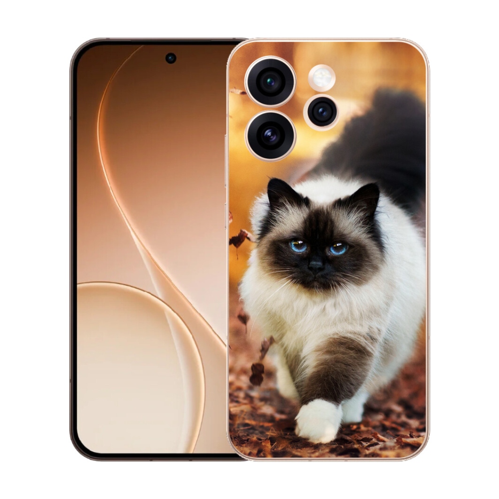 Gélový kryt mmCase na Oppo Reno 15 Pro 5G - mačka