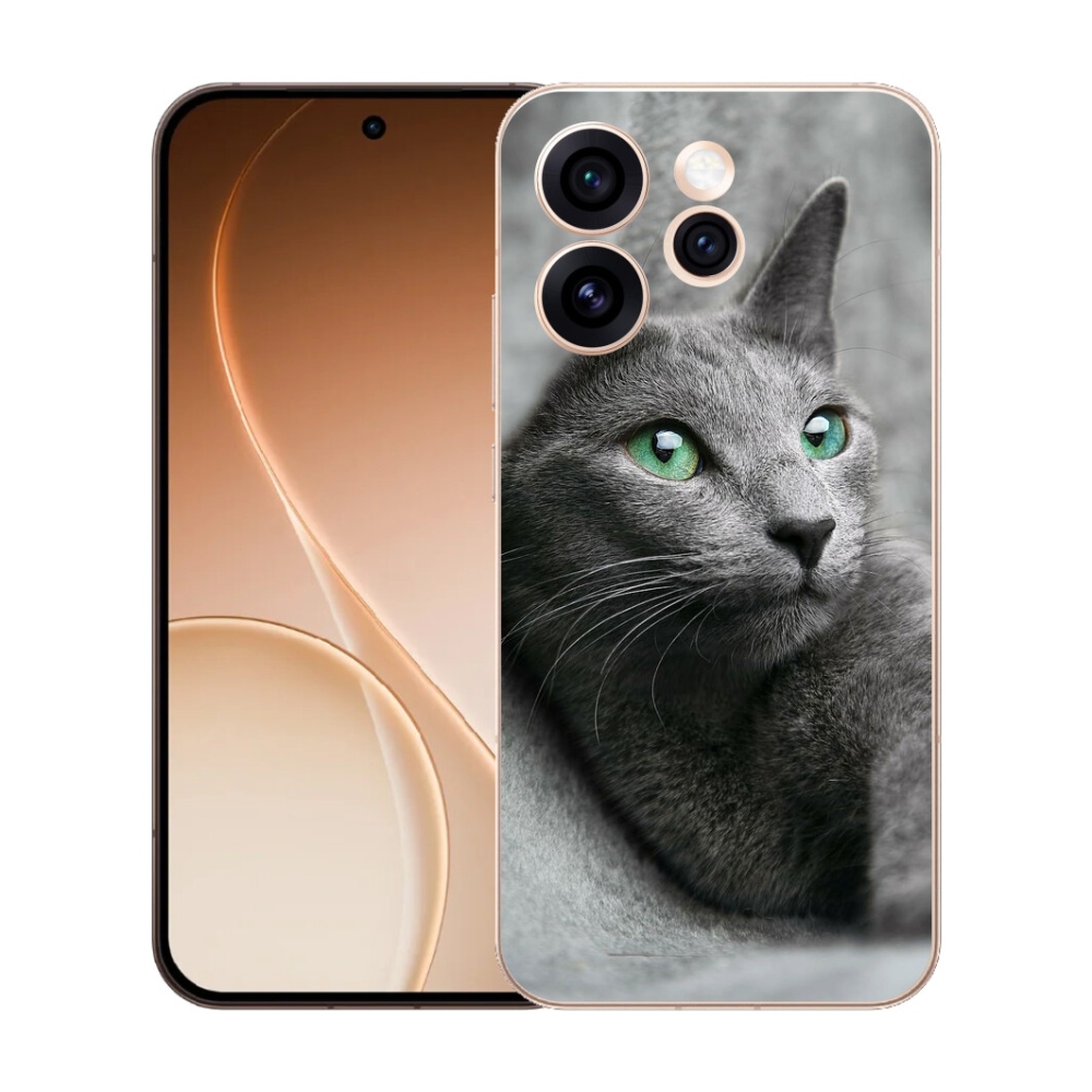 Gélový kryt mmCase na Oppo Reno 15 Pro 5G - mačka 2