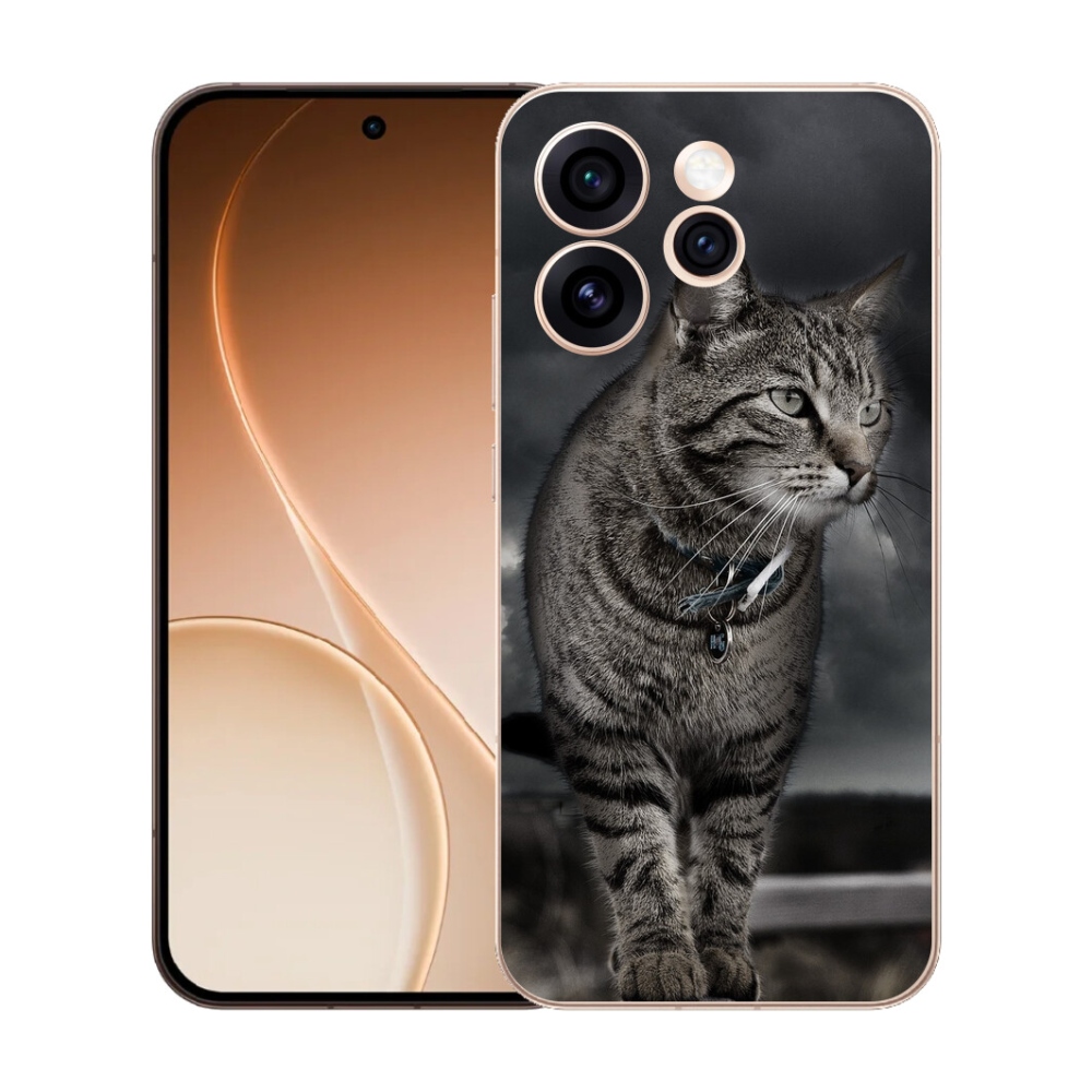 Gélový kryt mmCase na Oppo Reno 15 Pro 5G - mačka