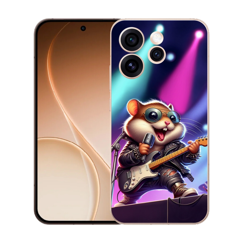 Gélový kryt mmCase na Oppo Reno 15 Pro 5G - škrečok rocker