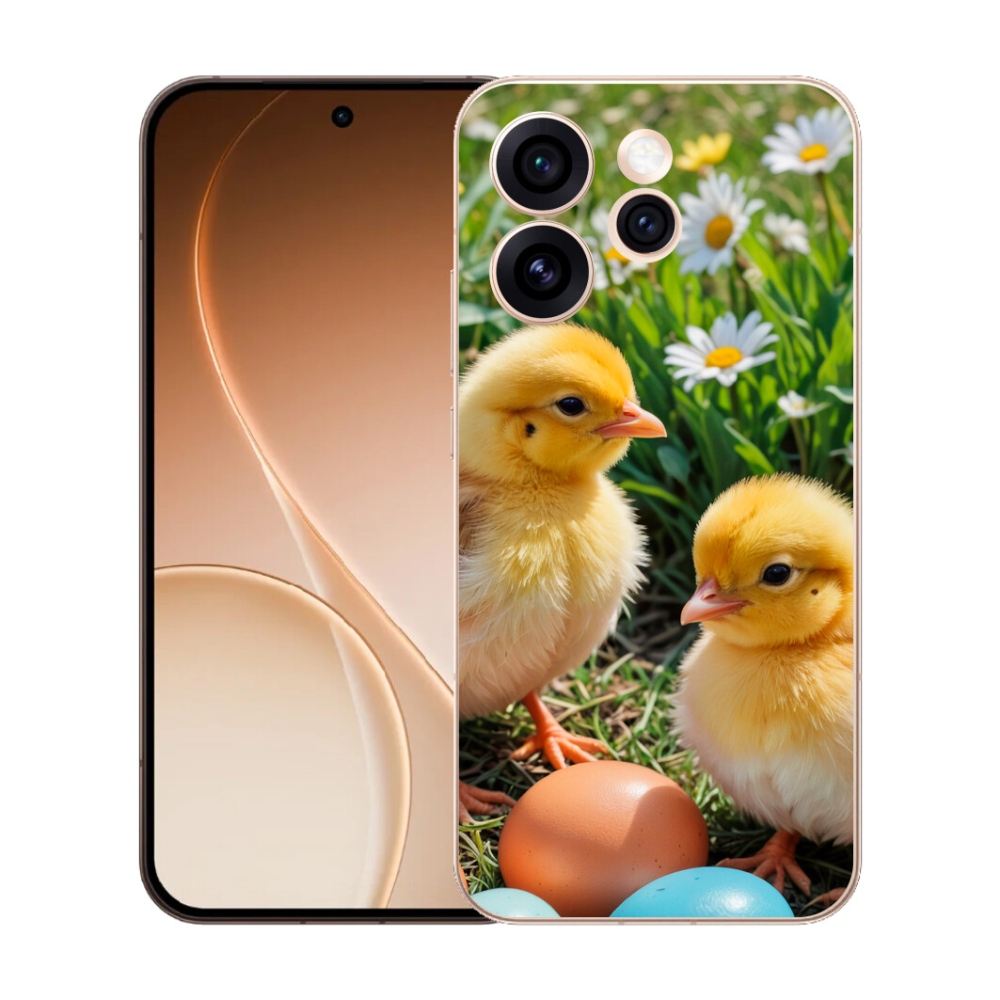 Gélový kryt mmCase na Oppo Reno 15 Pro 5G - kuriatka