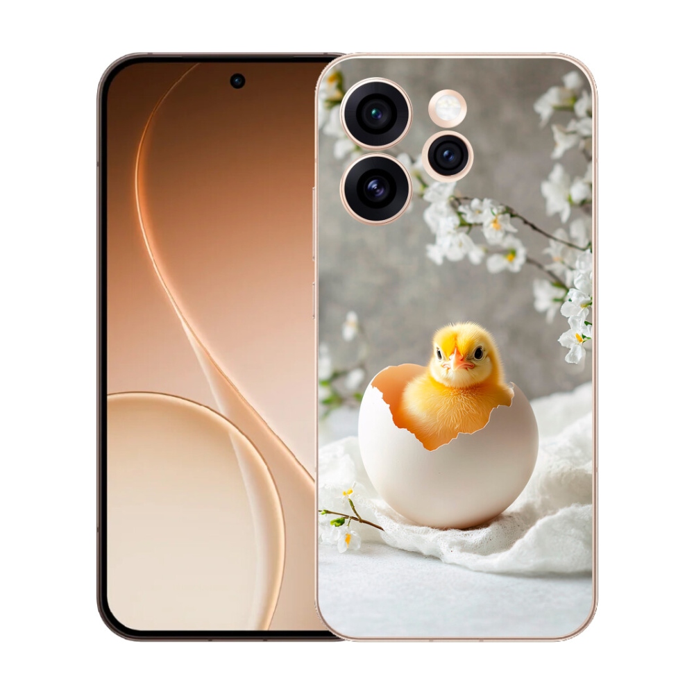 Gélový kryt mmCase na Oppo Reno 15 Pro 5G - kuriatko