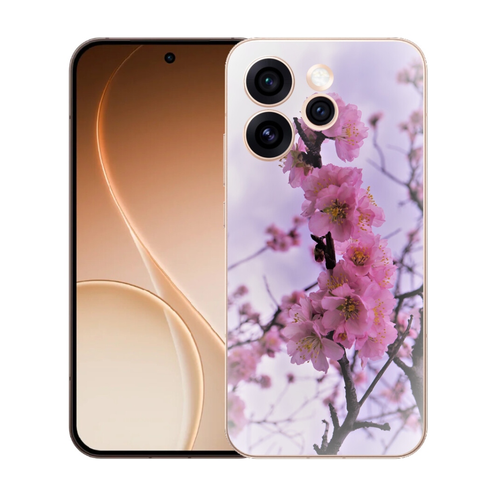 Gélový kryt mmCase na Oppo Reno 15 Pro 5G - kvety 7