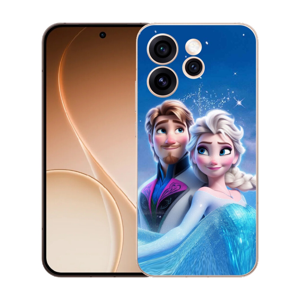 Gélový kryt mmCase na Oppo Reno 15 Pre 5G - ľadové kráľovstvo 1