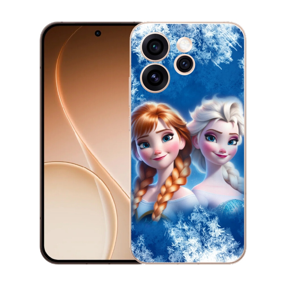 Gélový kryt mmCase na Oppo Reno 15 Pre 5G - ľadové kráľovstvo 2