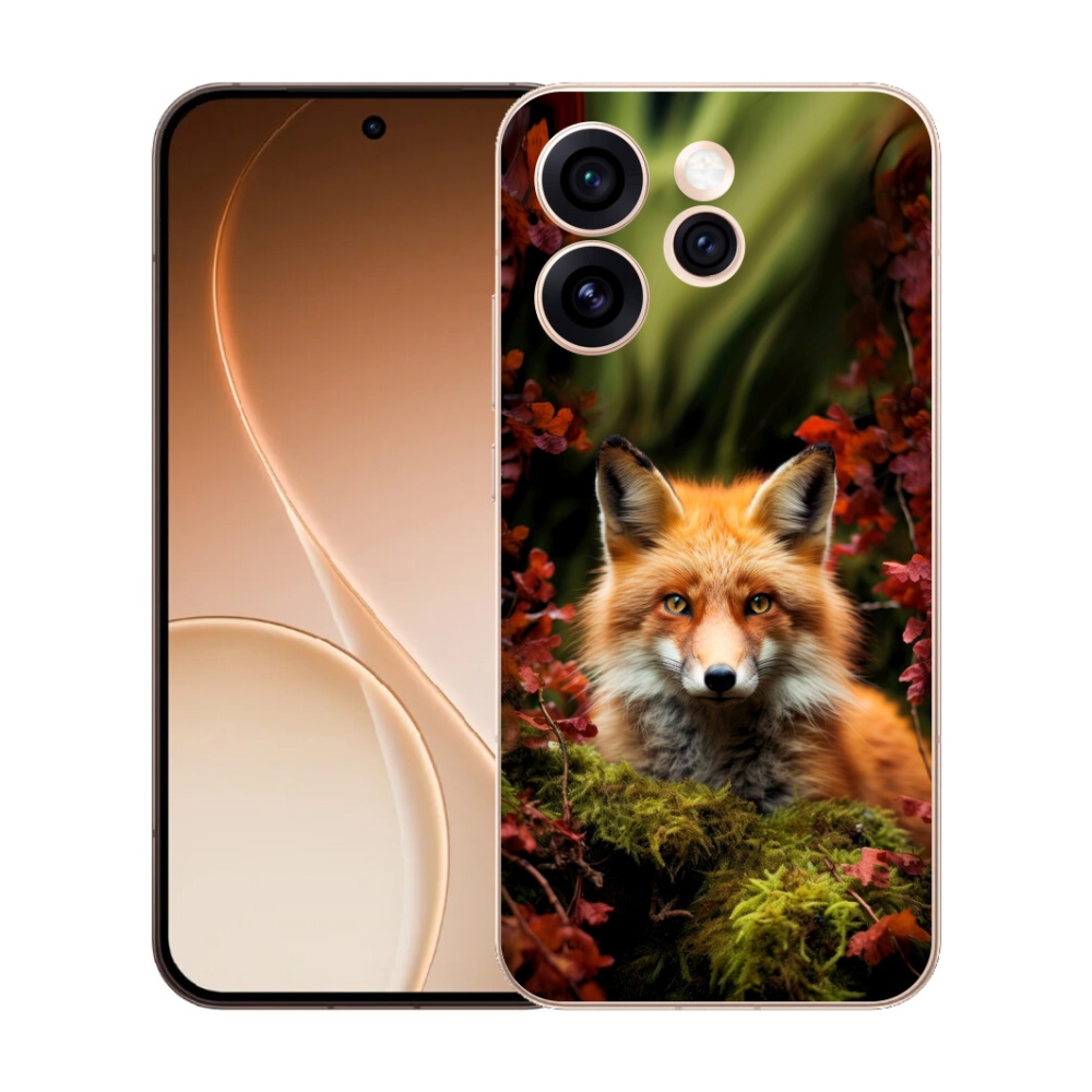 Gélový kryt mmCase na Oppo Reno 15 Pro 5G - líška v lese