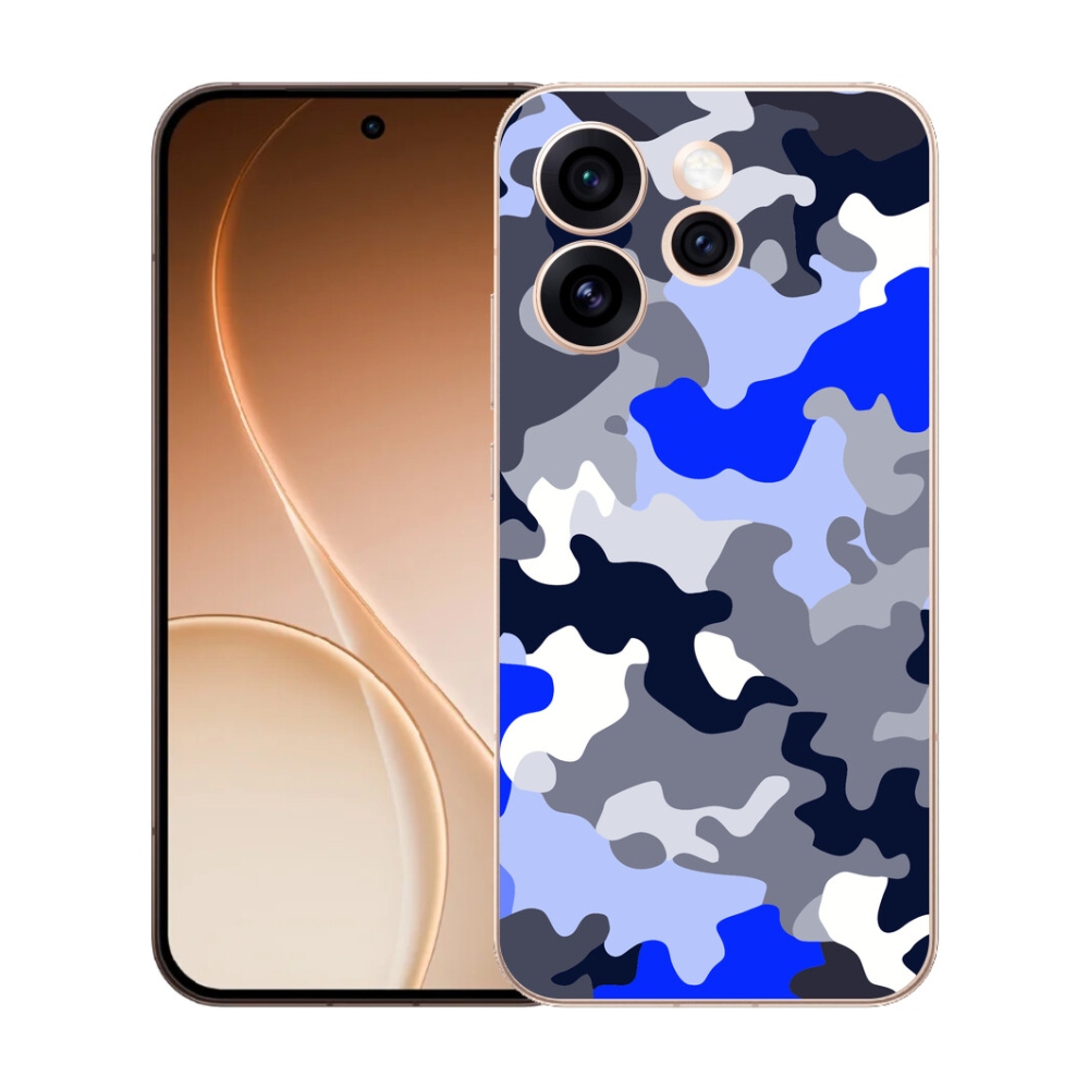 Gélový kryt mmCase na Oppo Reno 15 Pro 5G - maskáčový vzor 8