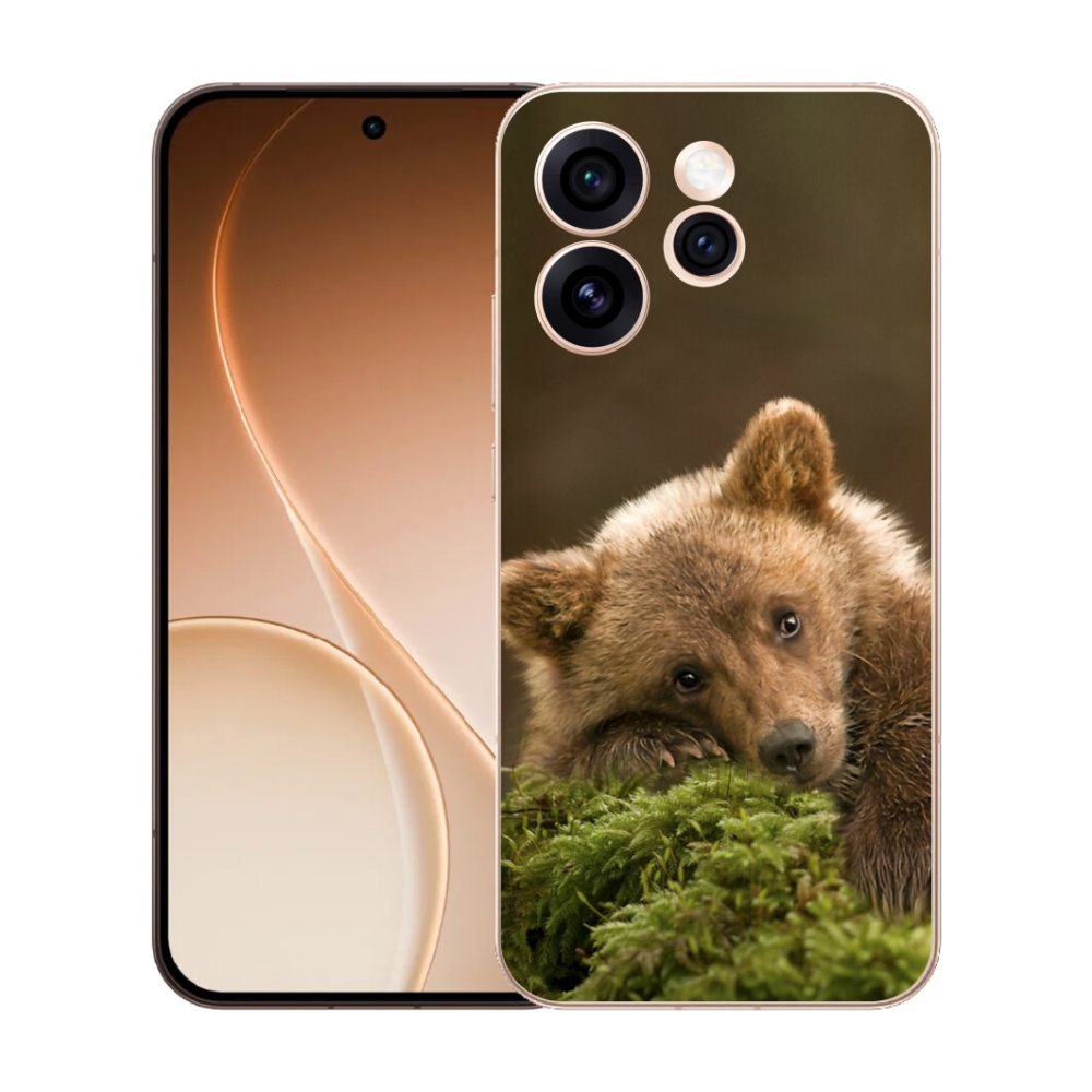 Gélový kryt mmCase na Oppo Reno 15 Pro 5G - medveď