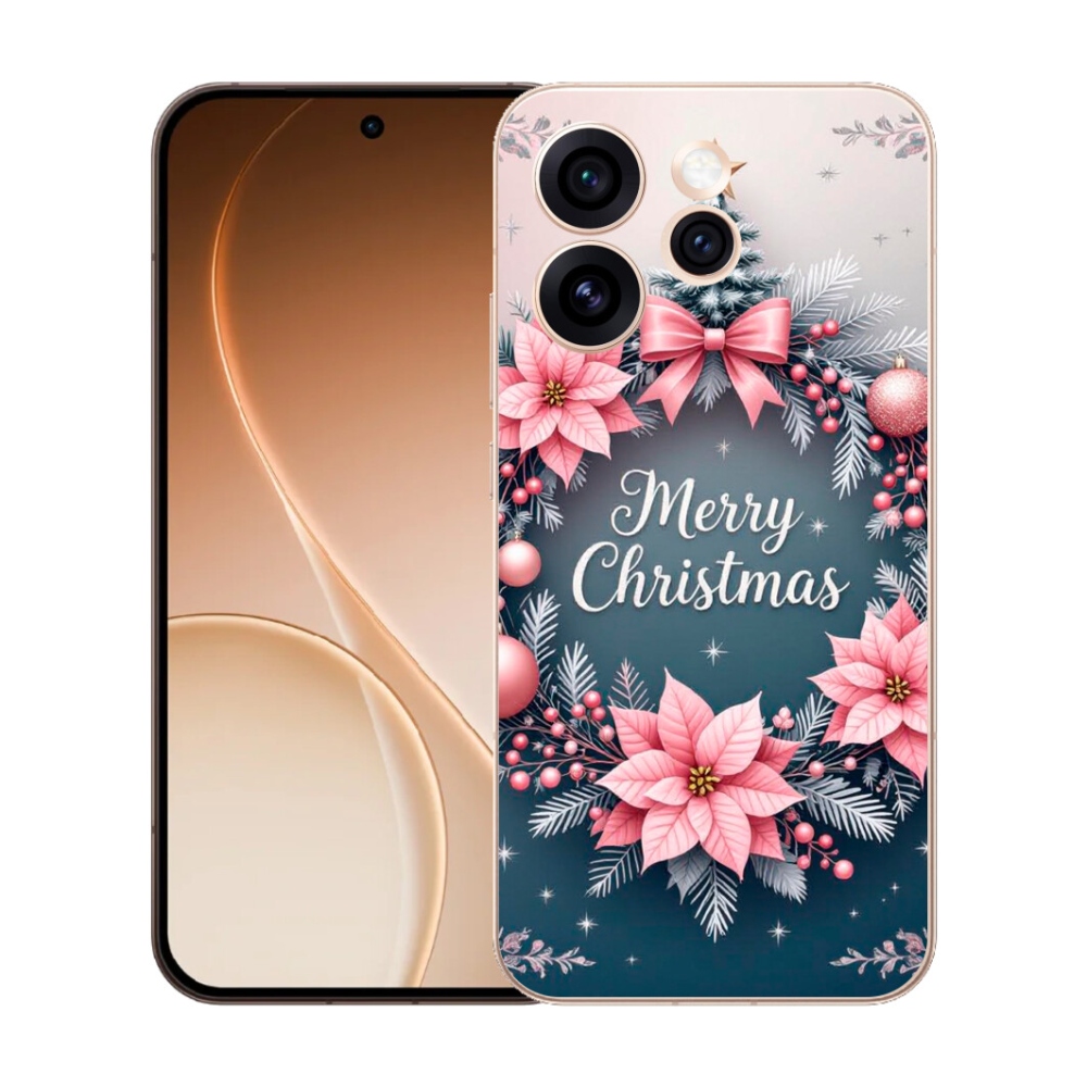 Gélový kryt mmCase na Oppo Reno 15 Pro 5G - merry christmas