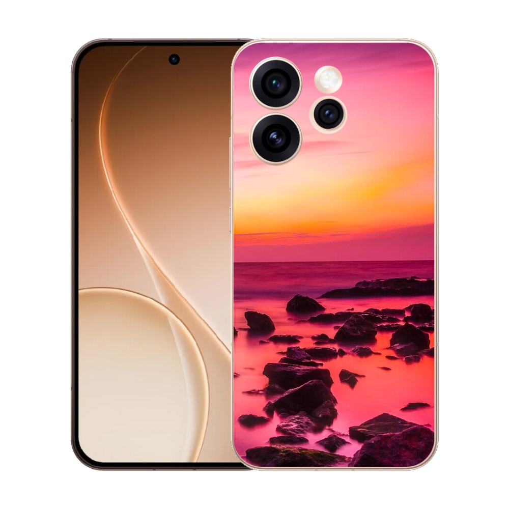 Gélový kryt mmCase na Oppo Reno 15 Pro 5G - more a žiara