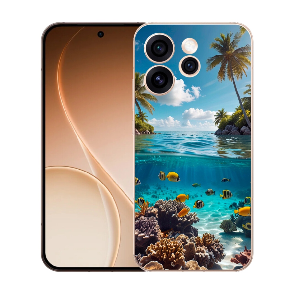 Gélový kryt mmCase na Oppo Reno 15 Pro 5G - morský svet 4