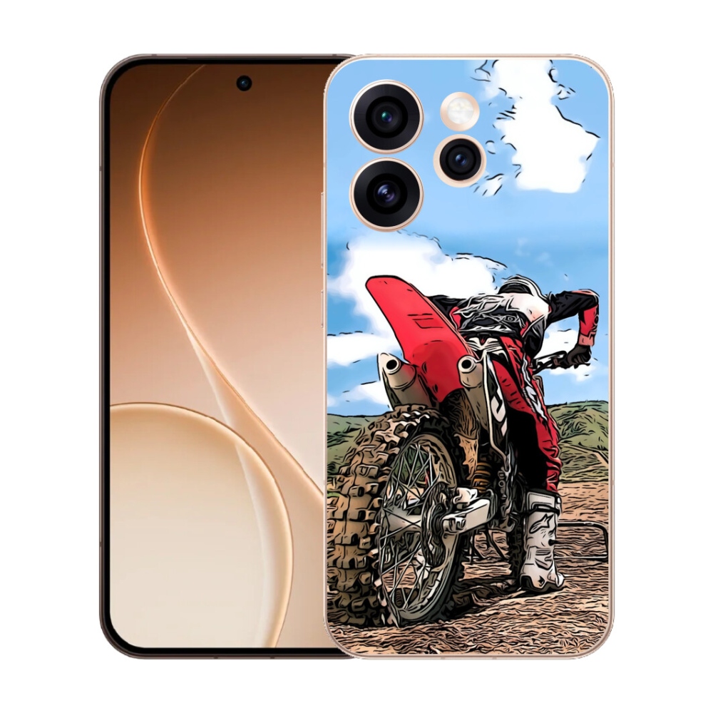 Gélový kryt mmCase na Oppo Reno 15 Pro 5G - moto