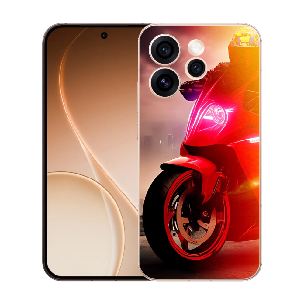 Gélový kryt mmCase na Oppo Reno 15 Pro 5G - motorka