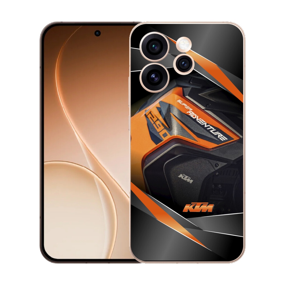 Gélový kryt mmCase na Oppo Reno 15 Pro 5G - motorka ktm