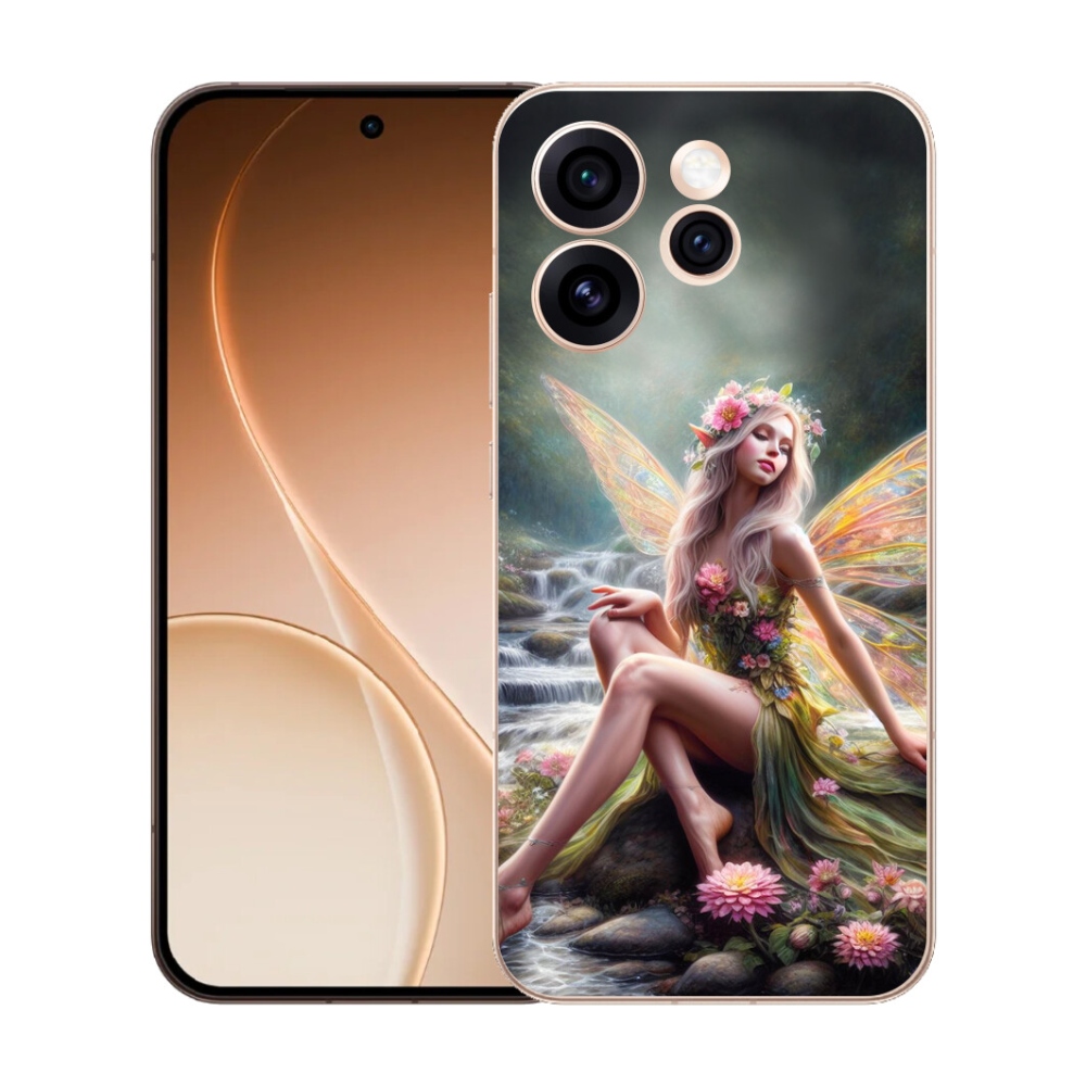 Gélový kryt mmCase na Oppo Reno 15 Pro 5G - motýlia žena 1
