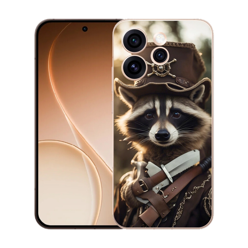 Gélový kryt mmCase na Oppo Reno 15 Pro 5G - mýval v uniforme