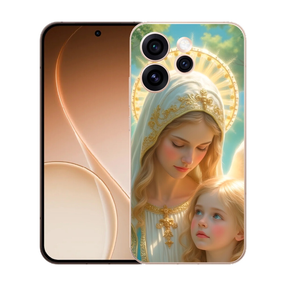 Gélový kryt mmCase na Oppo Reno 15 Pro 5G - náboženský motív 2