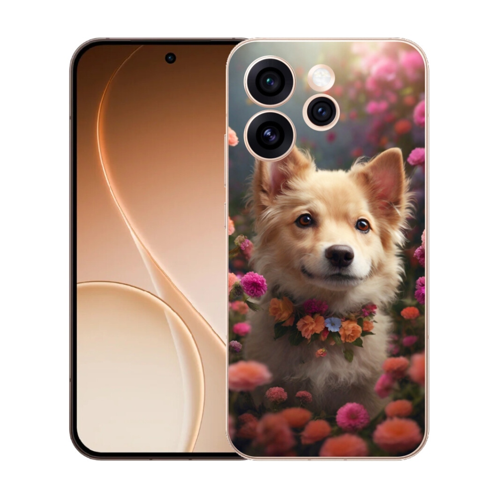 Gélový kryt mmCase na Oppo Reno 15 Pro 5G - nemecký špic