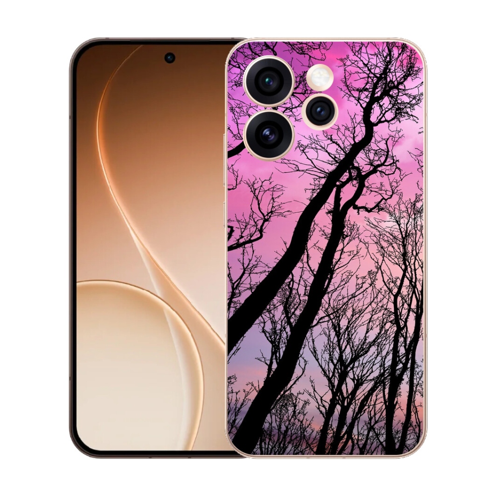 Gélový kryt mmCase na Oppo Reno 15 Pre 5G - opadané stromy