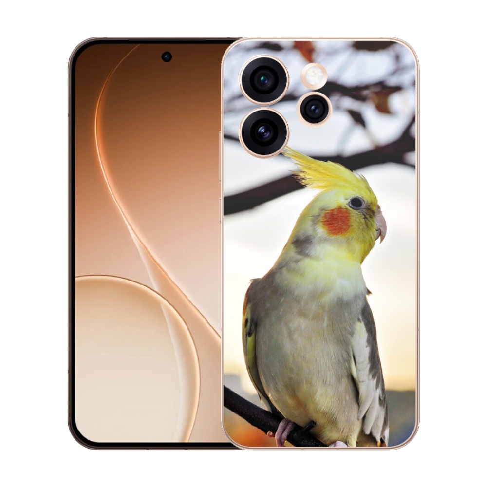 Gélový kryt mmCase na Oppo Reno 15 Pro 5G - papagáj korela